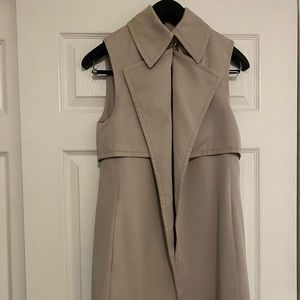 Club Monaco Tan Vest. Size XS